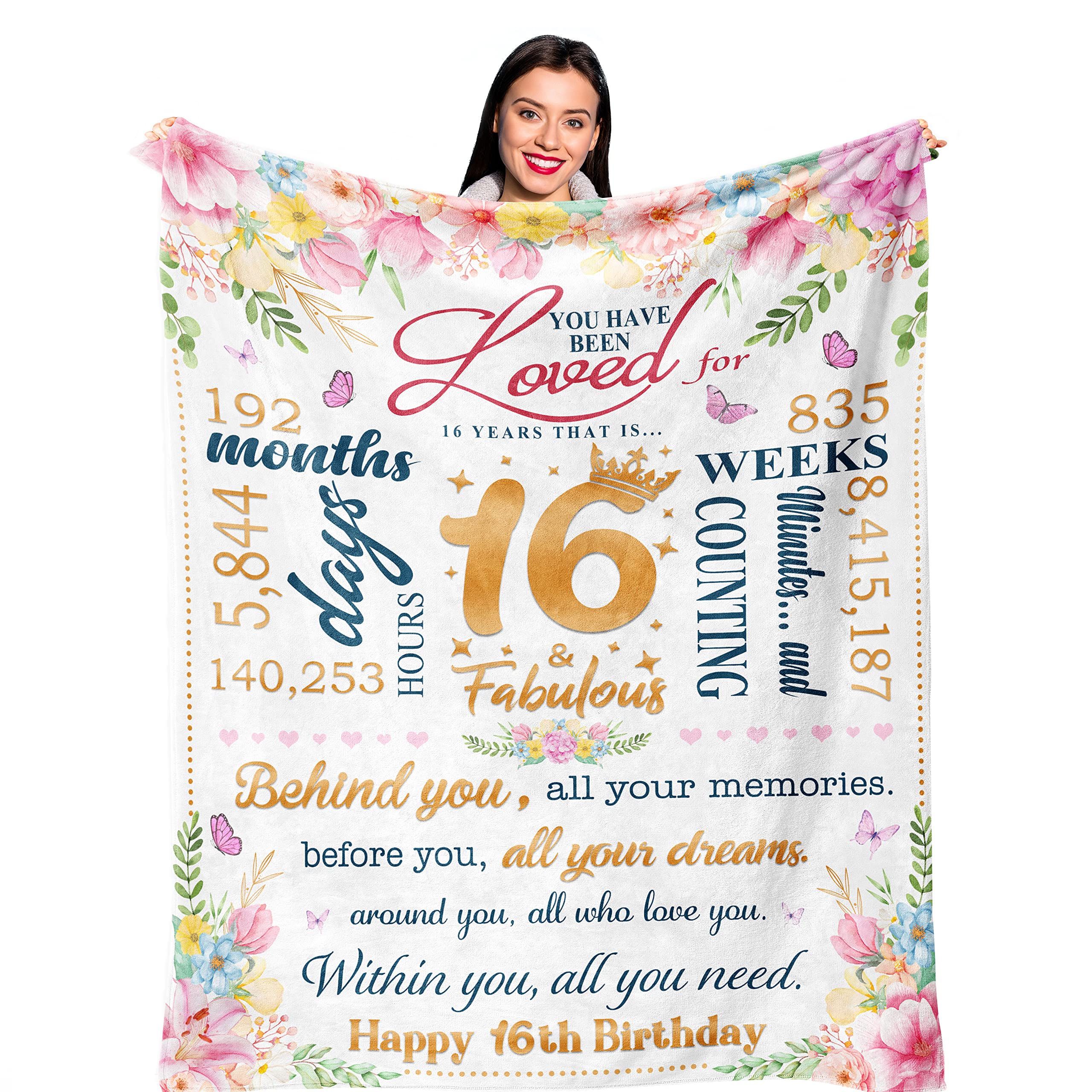 Ruvinzo Sweet 16 Gifts For Girls, 16Th Birthday Gifts For Girls, 16 Year Old Girl Gift Ideas, Best Sweet Birthday Gifts For 16 Y